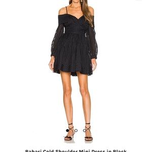 Jonathan Simkhai Bahari Cold Shoulder Mini Dress